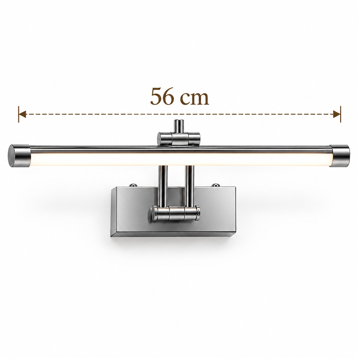11eebb38-b1cd-4e9f-80c3-5c655fea6eb1 Applique LED Tableau – Argenté 1 Position – Image 1