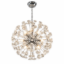 Lustre Suspendu Sphère Cristal Luxury Chrome