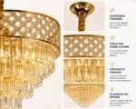 Lustre Tambour Cristal Luxury Or – Image 3