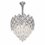 Lustre Carré Cristal Luxury Or