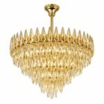 Lustre Carré Cristal Luxury Chrome