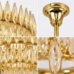 Lustre Carré Cristal Luxury Chrome – Image 4