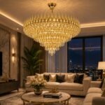 Lustre Carré Cristal Luxury Chrome – Image 2