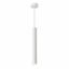 Suspension LED Cylindrique Moderne – Blanc Mat