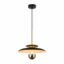 Suspension LED Design Soucoupe – Noir & Doré