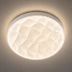 Plafonnier LED Rond Effet Cristal – 40 cm & 50 cm