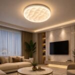 Plafonnier LED Rond Effet Cristal – 40 cm & 50 cm – Image 5