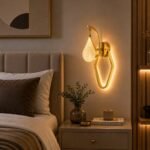 Applique Murale LED Goutte d’Eau Dorée – Image 2