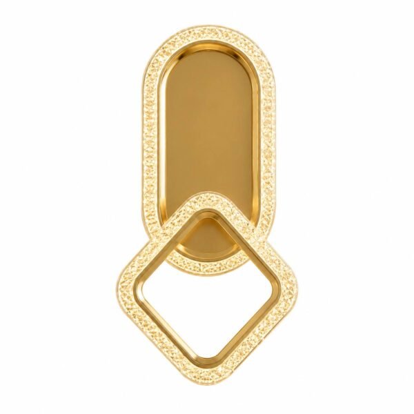 Applique Murale LED Géométrique Doré Champagne