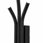 Applique Murale LED Moderne à Trois Lignes – Noir Mat – Image 4