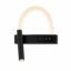 Applique Murale LED Noire avec Spot de Lecture