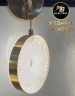 Applique Murale LED Ronde Dorée – Image 2