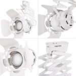 Projecteur LED sur Rail Blanc Professionnel – Compatible GU10 – Image 4