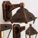Applique Murale Extérieure Vintage Bronze – Image 4