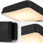 Applique Extérieure LED Design Noir – Image 4