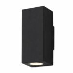 Applique Extérieure LED Rectangulaire Noire