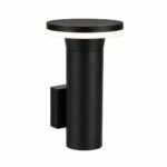 Applique Extérieure LED Cylindrique à Anneau Lumineux