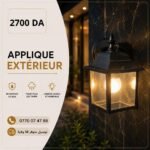 Applique Extérieure Style Lanterne Noire – Image 4