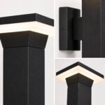 Applique Extérieure LED Moderne à Plateau Lumineux – Image 3