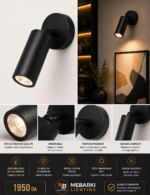Spotlight Apparent/Applique Orientable – Image 6