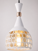 Lustre Fer Forgé Design Géométrique – Image 2
