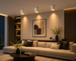 Spotlight Apparent Blanc & Doré – Image 4