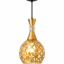 Lustre Suspendu Fer Forgé Doré – Design Moderne et Élégant