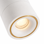 Spotlight Apparent Orientable Blanc & Doré – Image 2