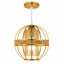 Lustre Fer Forgé Doré – Modèle Globe