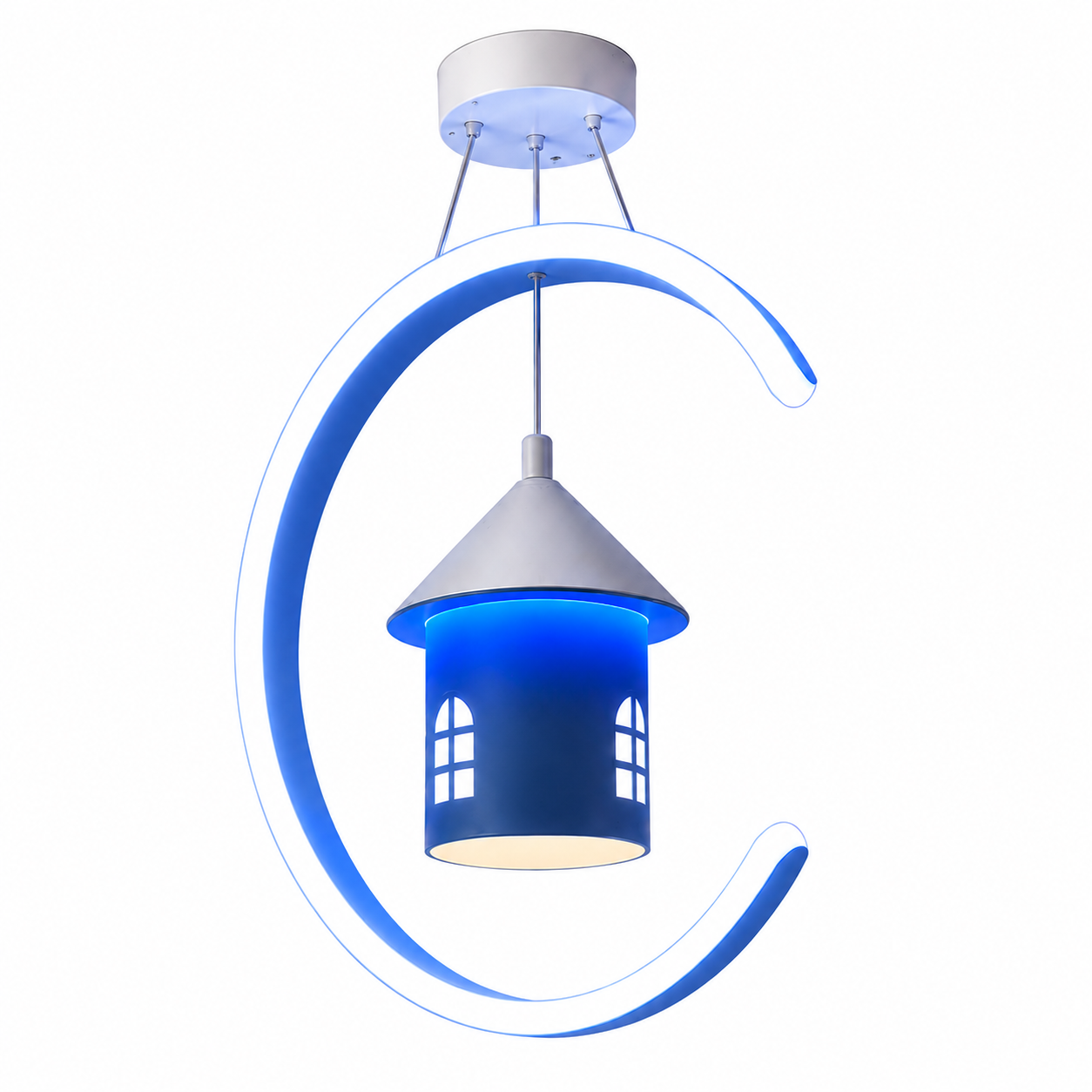 c5996319-744d-4f7d-9652-d0fbc7b49196-2 Lustre LED Enfant – Modèle Lune Bleu – Image 1