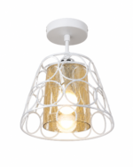 Lustre Fer Forgé Cercle – Design Ajouré