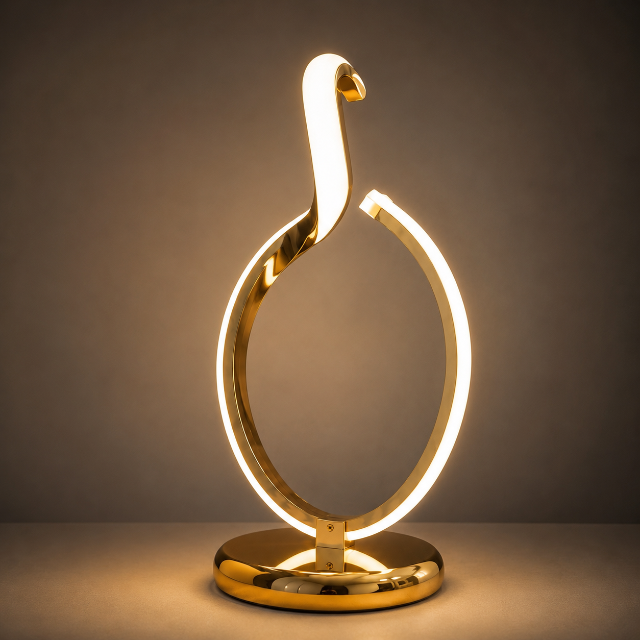 d22aeaa9-7e6f-42d5-91e7-0ceb90f1bb0e Lampe de Table LED – Design Anneau Élégant – Image 1