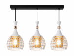 Lustre Fer Forgé Design Géométrique – Image 3