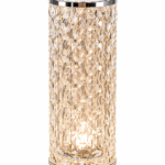 Veilleuse LED Cylindrique Cristal – 3 Modes d’Éclairage