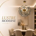 Lustre Moderne LED Doré à Disques en Verre Fumé – Image 5