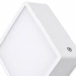 Applique Extérieure LED Carrée Blanche – Image 3