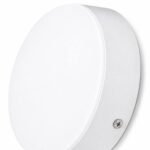 Applique Extérieure LED Ronde Blanche – Image 2
