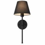 Applique Intérieure avec Abat-jour Noir