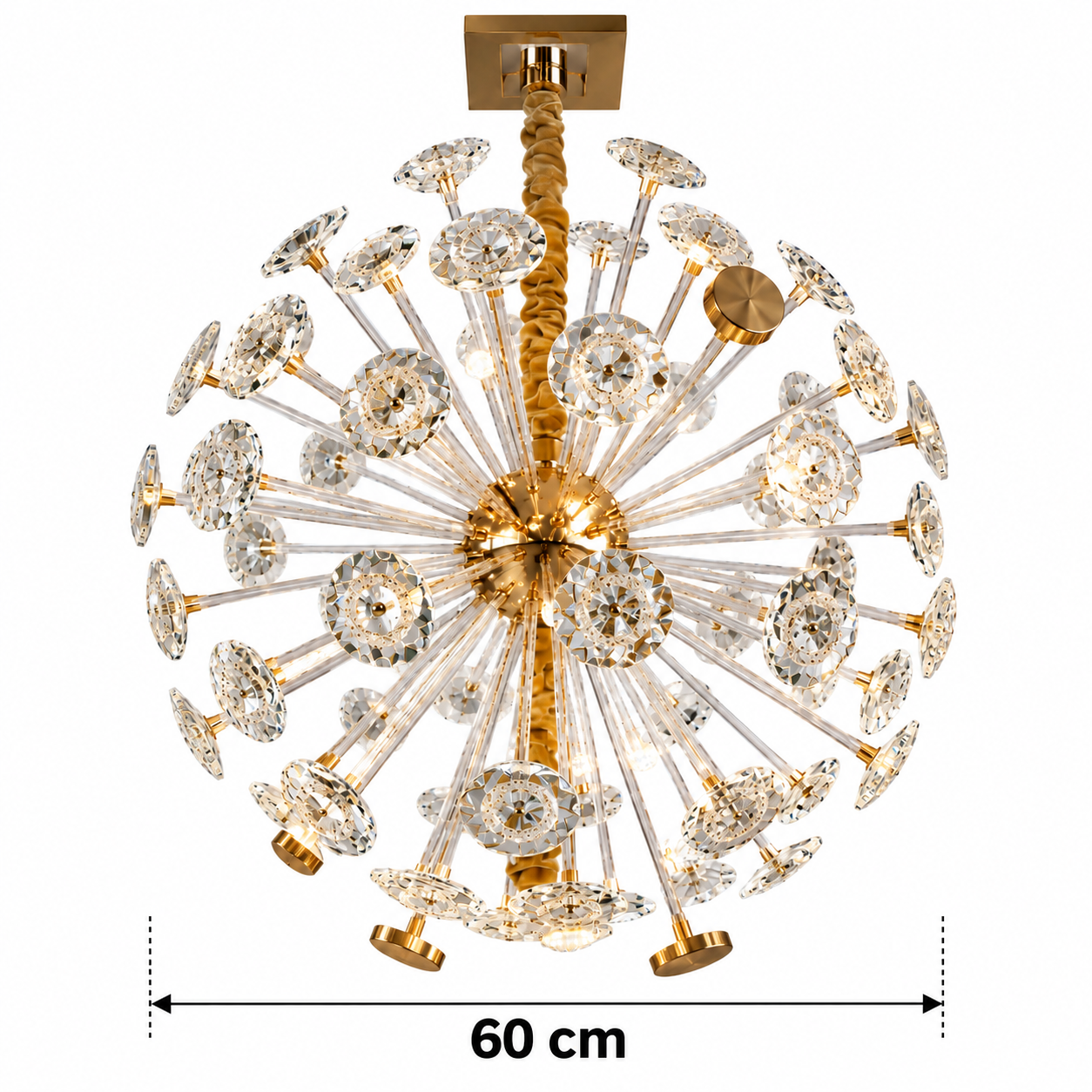 4e205a9f-6cf9-4973-b4ef-a98d1e9a8318 Lustre Corona Luxury Boule – 60cm – Image 1