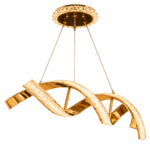 Lustre LED Luxe Ondulé