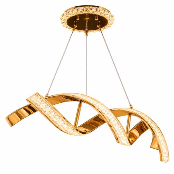 Lustre LED Luxe Ondulé