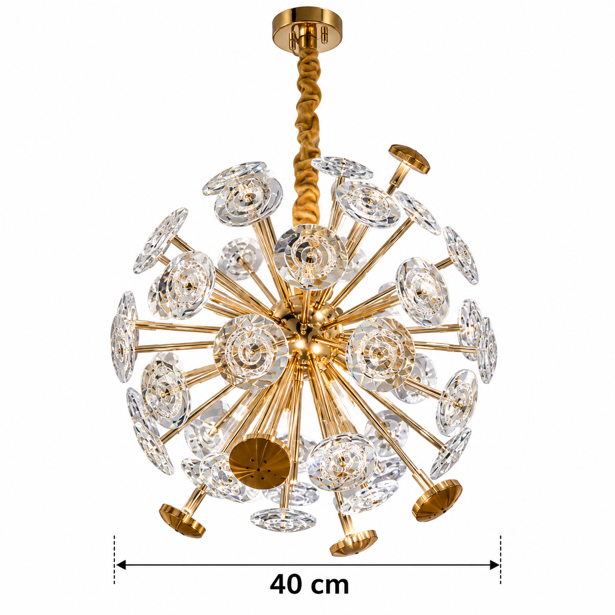 5db34fb6-d0ab-4f26-b443-4db79bd134d1 Lustre Corona Luxury Boule – 40cm – Image 1