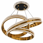 Lustre Luxe Led Anneaux – Image 2