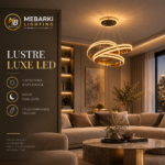 Lustre Luxe Led Anneaux – Image 6