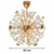Lustre Corona Luxury Boule – 60cm