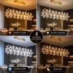 Lustre Corona Luxury 80/100cm – Image 5