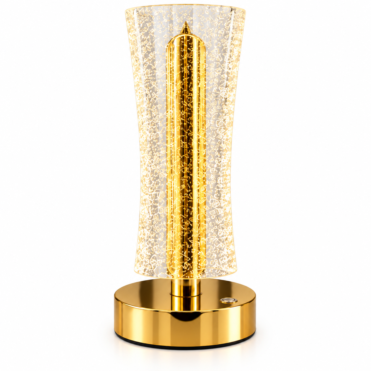 942b307d-6d83-4134-8404-71e375111665 Veilleuse LED Rechargeable – Design Cristal Dora – Image 1