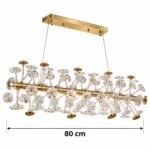 Lustre Corona Luxury 80/100cm – Image 2