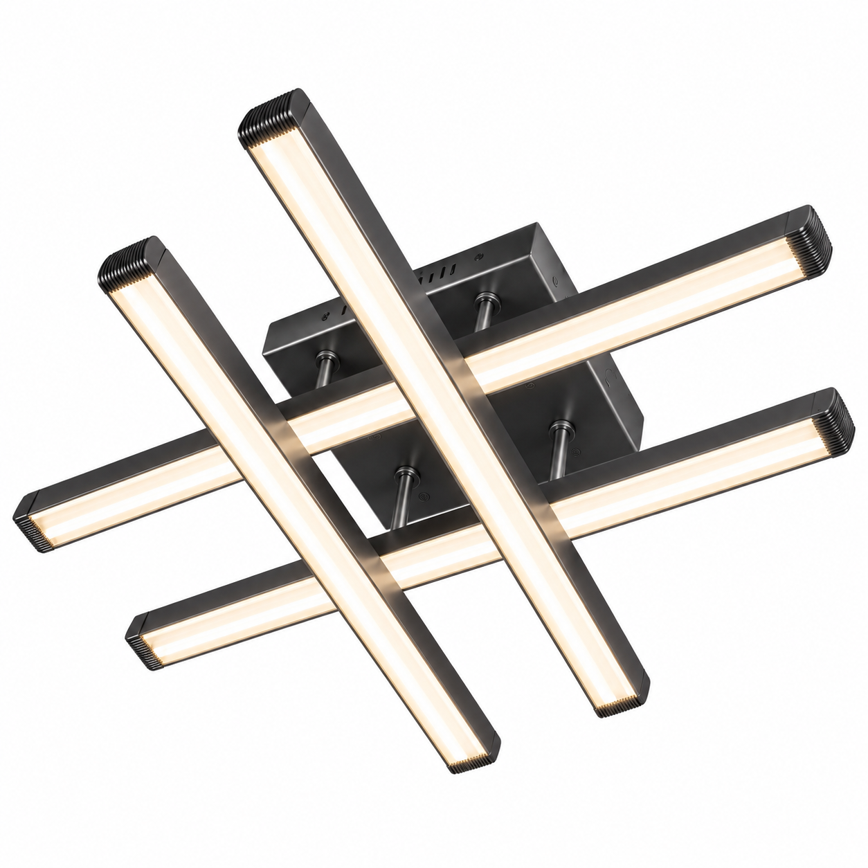 dfd4c0ac-fbd1-4f5b-832c-ac4601bd708a Plafonnier LED 3D HASHTAG GRIS – Image 1