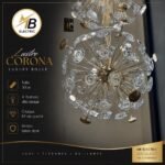 Lustre Corona Luxury Boule – 50 cm – Image 5